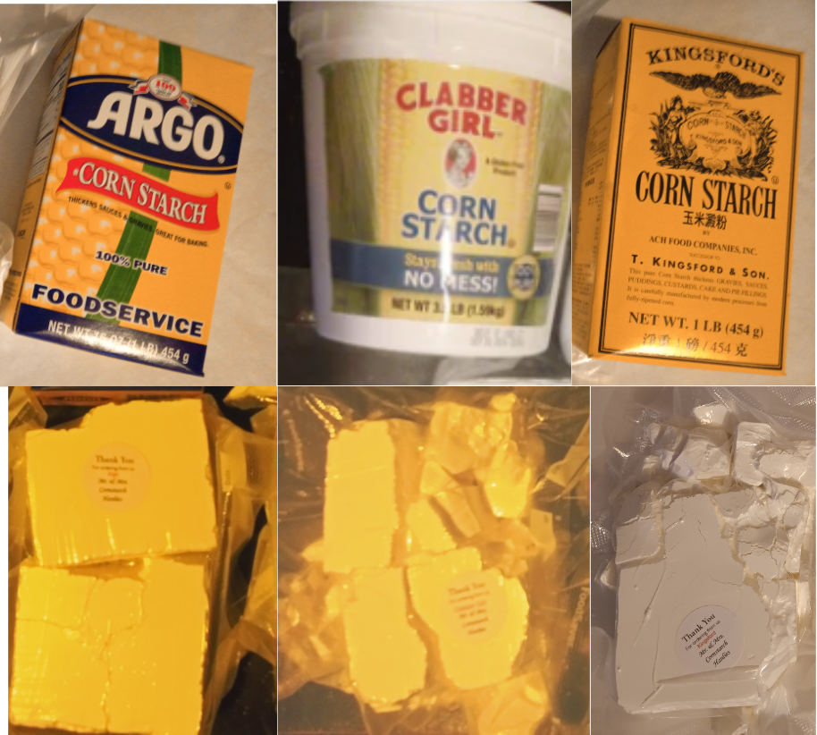 Argo, Clabber Girl, Kingsford CHUNKS