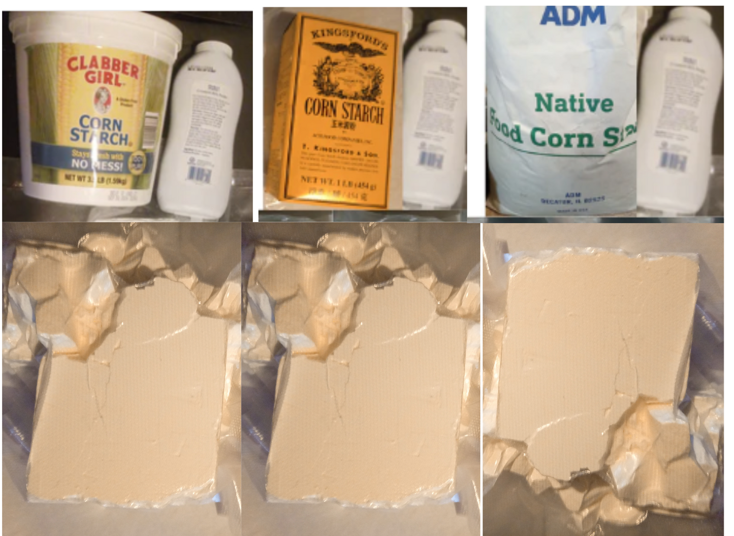 Clabber Girl BP, Kingsford BP, Native BP Chunks